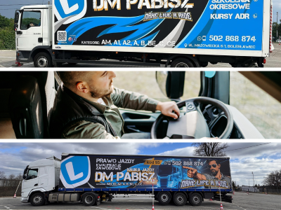 Kurs prawo jazdy kat. C,CE łączony + Kwalifikacja wstępna przyspieszona 
